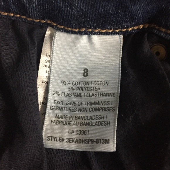 Denver Hayes “Mia” Cropped Straight Jeans - Picture 3 of 3